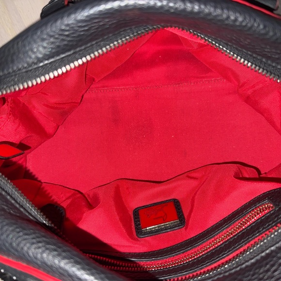 Christian Louboutin Spiked Panettone Shoulder Satchel Crossbody Bag - Picture 7 of 8